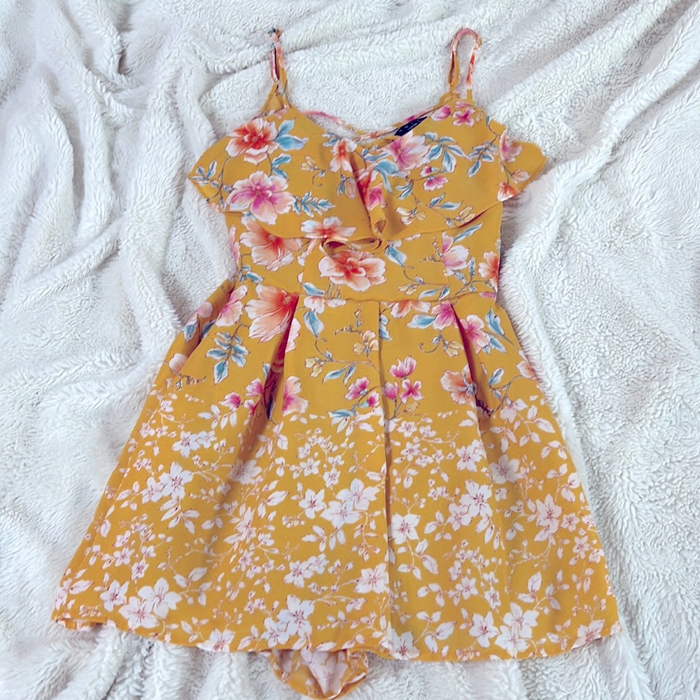 Trixxi Small Floral Romper